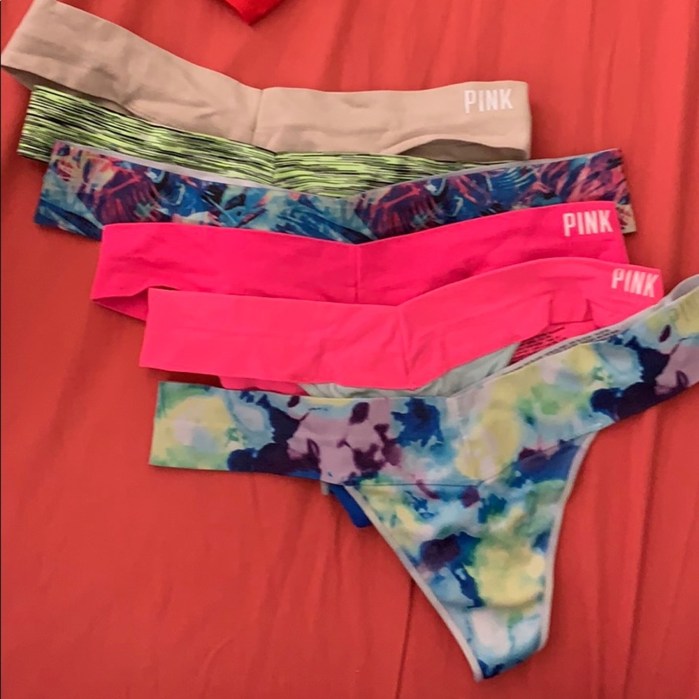 Pink thongs brand new